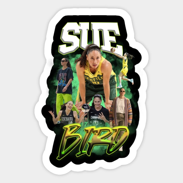 Sue Bird Bootleg Sticker by dsuss